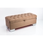 Tufted Storage Bench